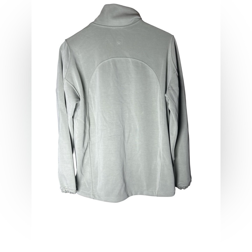 Lululemon Softstreme Half-Zip Hoodie long XS Fog Green NWT - Picture 5 of 6